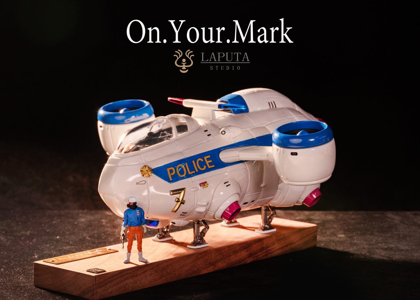 [Pre-Order] LAPUTA Studio - Statue - Akira - Shonen Kaneda ON YOUR MARK Police Reserve Aircraft