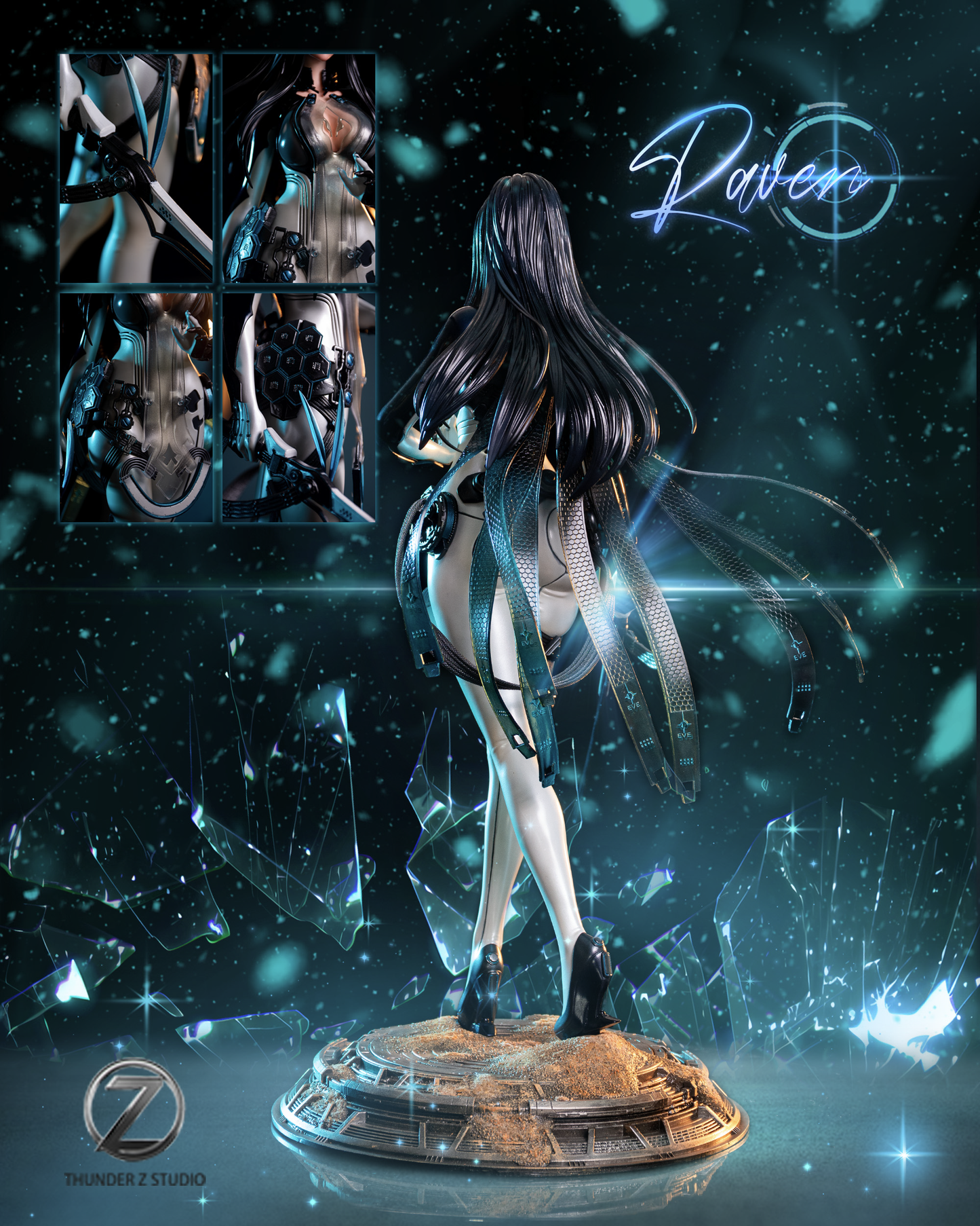 [Pre-Order Closed] THUNDER Z Studio - Statue - Stellar Blade - Raven
