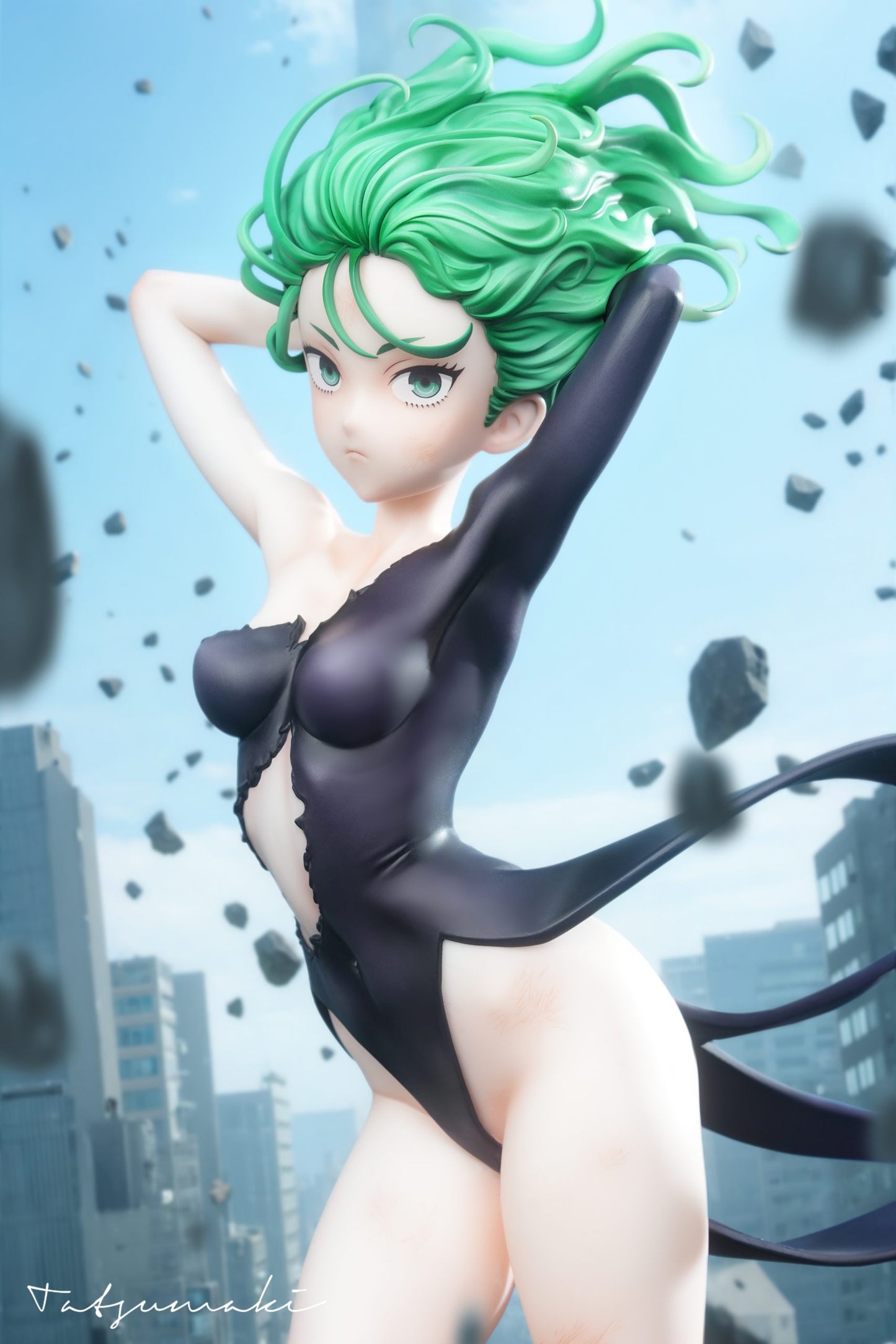 [Pre-Order Closed] HeRa Studio - Statue - One Punch Man - Tatsumaki The Tornado of Terror