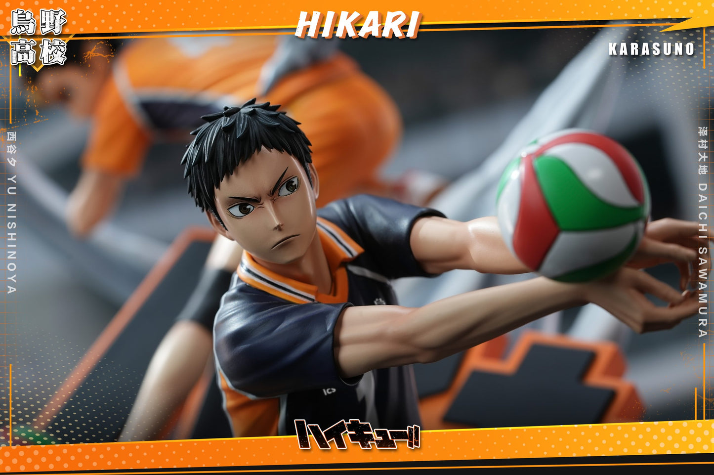[Pre-Order Closed] HIKARI Studio - Statue - Haikyuu!! - Yu Nishinoya & Daichi Sawamura
