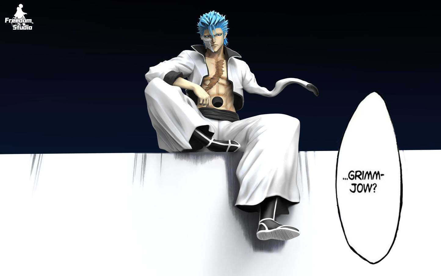 [Pre-Order Closed] Freedom Studio - Statue - BLEACH - Grimmjow Jaegerjaquez