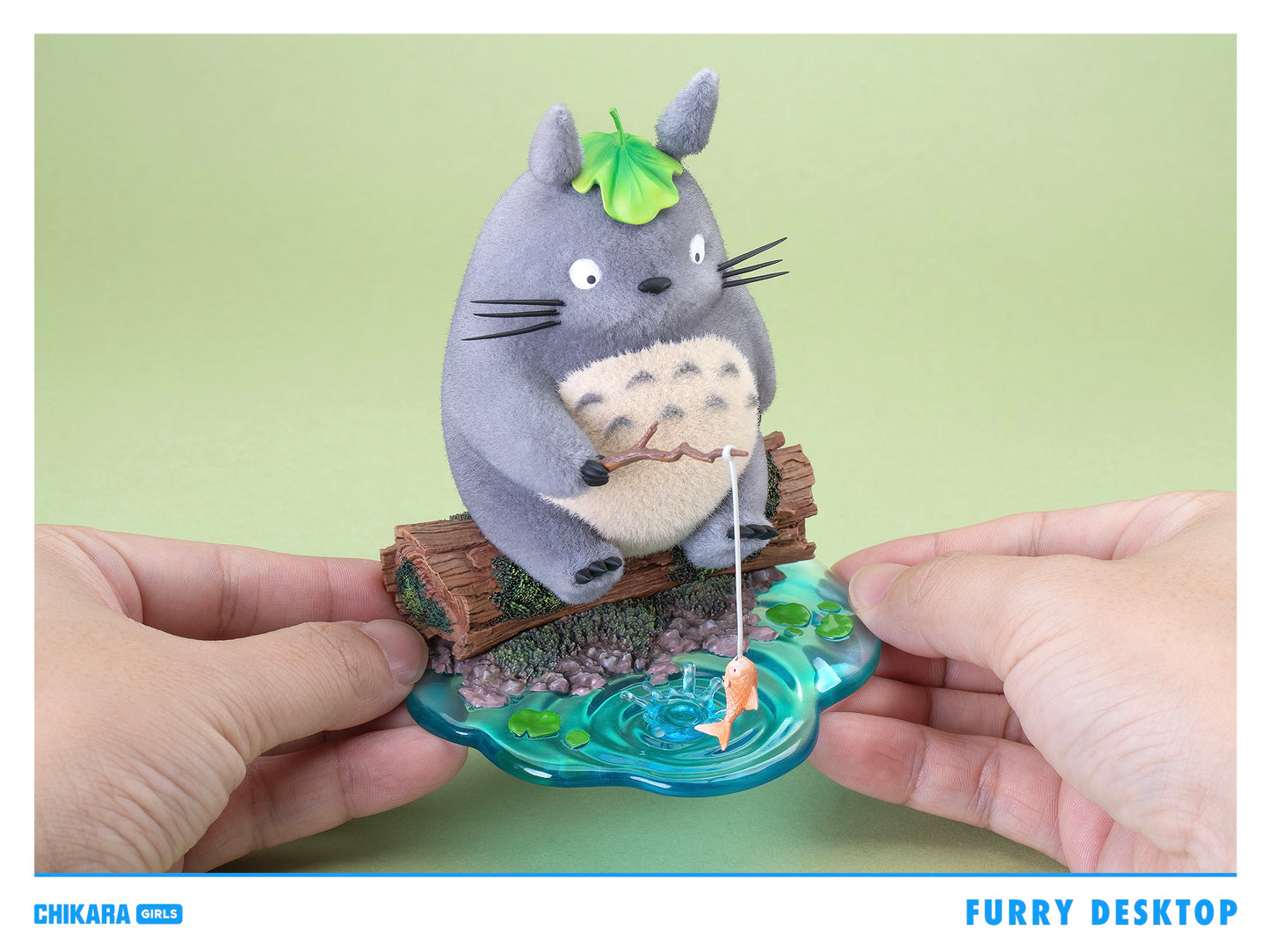 [Pre-Order] CHIKARA Studio  - Statue - My Neighbor Totoro  - Fishing Totoro
