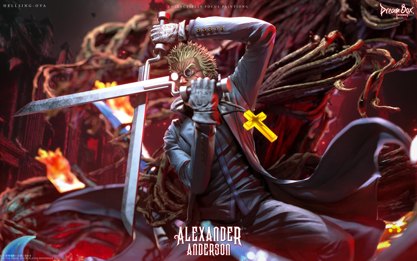 [Pre-Order] Dream Box Studio - Statue - Hellsing - Series 02 Father Alexander Anderson