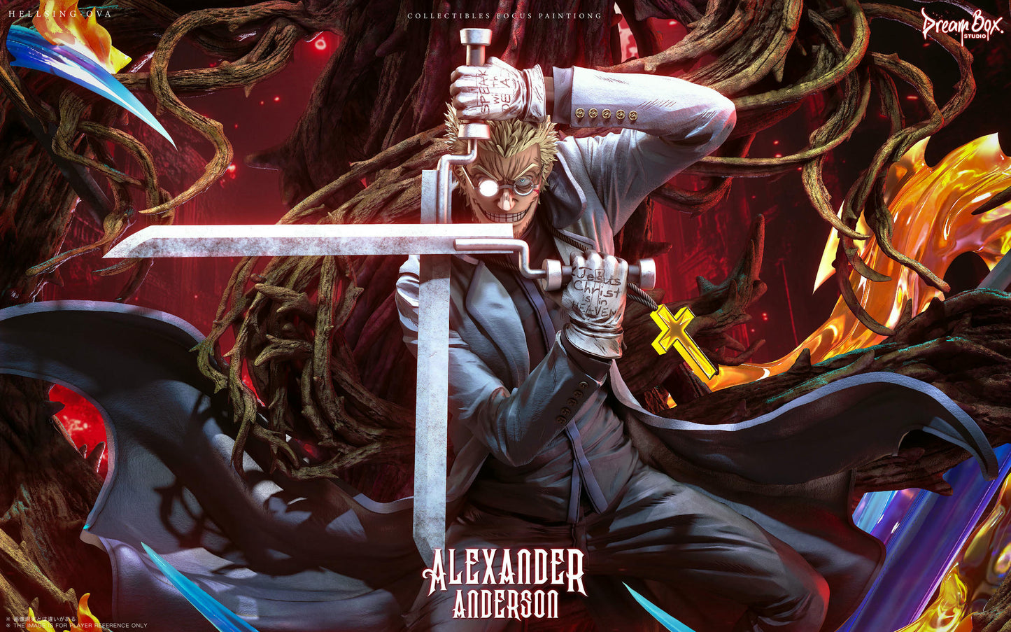 [Pre-Order] Dream Box Studio - Statue - Hellsing - Series 02 Father Alexander Anderson