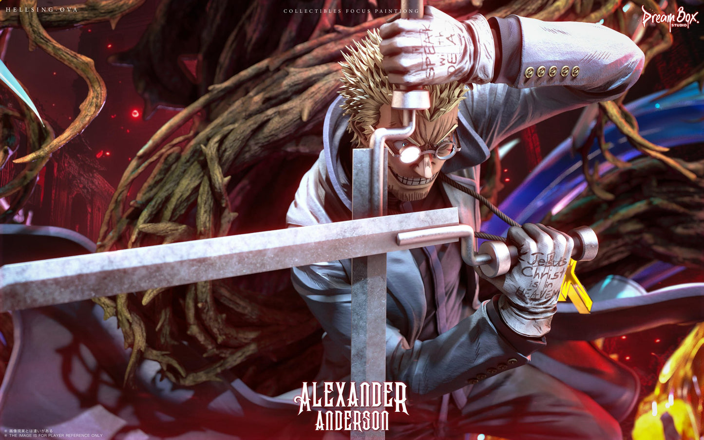 [Pre-Order] Dream Box Studio - Statue - Hellsing - Series 02 Father Alexander Anderson