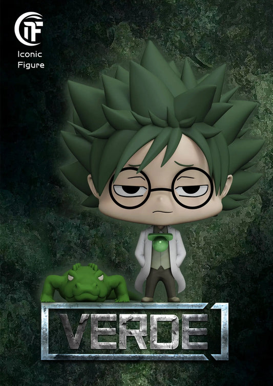 [Pre-Order Closed] Iconic Figure Studio - Statue - Katekyo Hitman Reborn - Arcobaleno #6 Verde