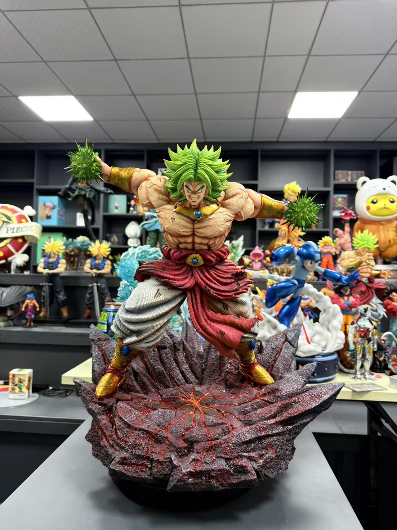 [Warehouse in Stock] YISHOU Studio - Statue - Dragon Ball - Broly VS Goku & Vegeta