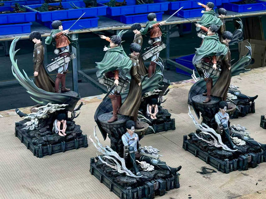 [Warehouse in stock] LC Studio - Statue - Attack On Titan - Memories of Levi Ackerman