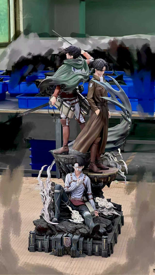 [Warehouse in stock] LC Studio - Statue - Attack On Titan - Memories of Levi Ackerman