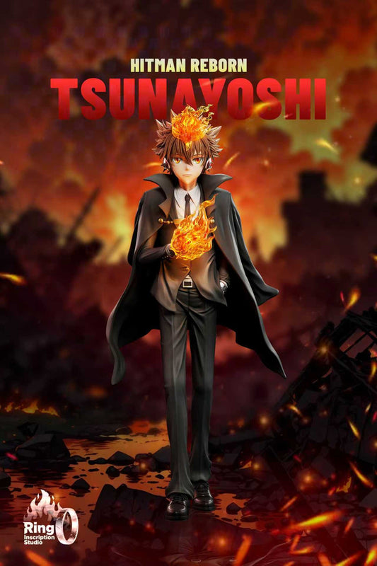 [Pre-Order] Ring inscription Studio - Statue - Katekyo Hitman Reborn Suit Pose Series #1 Tsunayoshi Sawada