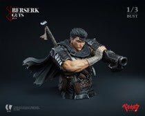 [Pre-Order Closed] BIHS Studio - Statue - Berserk - Guts The Black Swordsman's Berserk Moment Bust