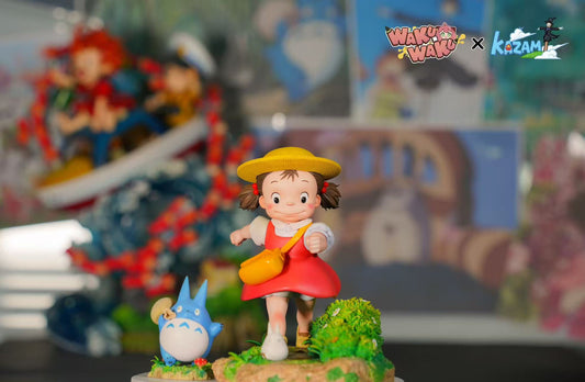 [Pre-Order] WakuWaku Studio - Statue - Mei X Mini Totoro Miyazaki Hayao Series #1 My Neighbor Totoro