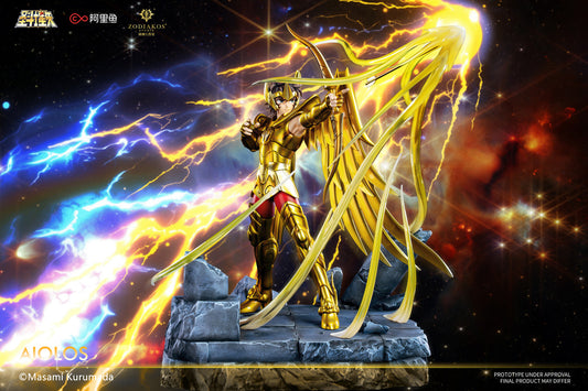 [Pre-Order] Zodiakos Studio - Statue - Saint Seiya - Knights of the Zodiac Gold Sagittarius Aiolos 1/6 Statue (Licensed)