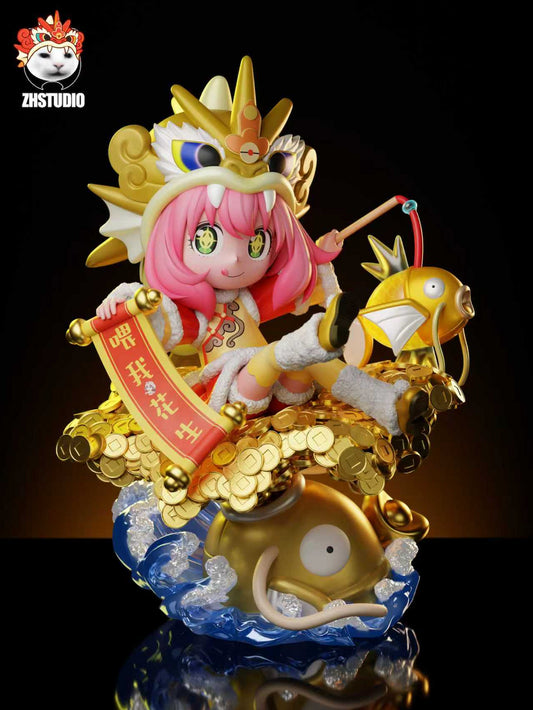 [Pre-Order Closed] ZH Studio - Statue - Spy x Family Anya Magikarp Girl Spy x Family