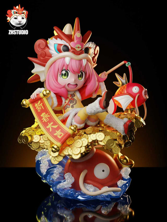 [Pre-Order Closed] ZH Studio - Statue - Spy x Family Anya Magikarp Girl Spy x Family