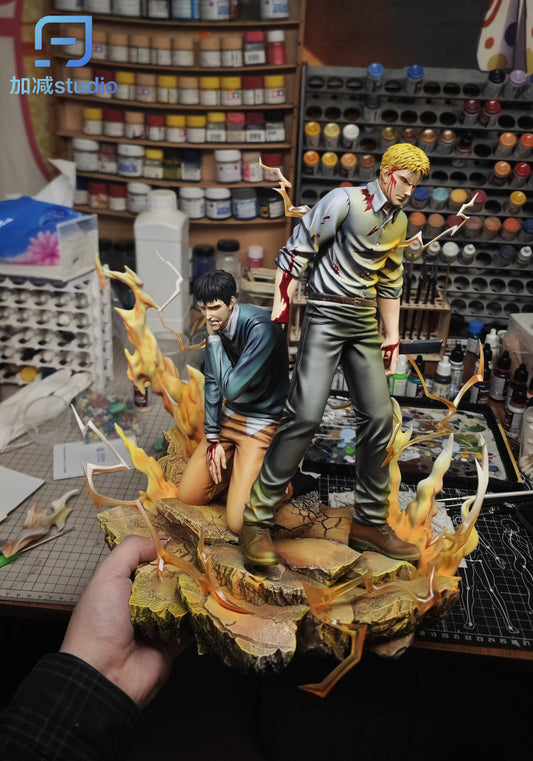 [Pre-Order] JiaJian Studio - Statue - Attack on Titan - Reiner Braun & Bertholdt Hoover & Eren Jaeger