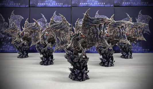 [Warehouse in Stock] S6 studio - Statue - Monster Hunter - Kushala Daora (Steel Dragon)
