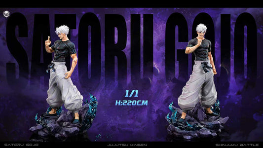 [Pre-order] Zany Joke Studio - Statue - Jujutsu Kaisen - 1:1 Gojo Satoru with LED
