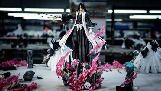 [Warehouse in Stock] I.W Studio - Statue - Captain Series #12 Byakuya Kuchiki Bleach