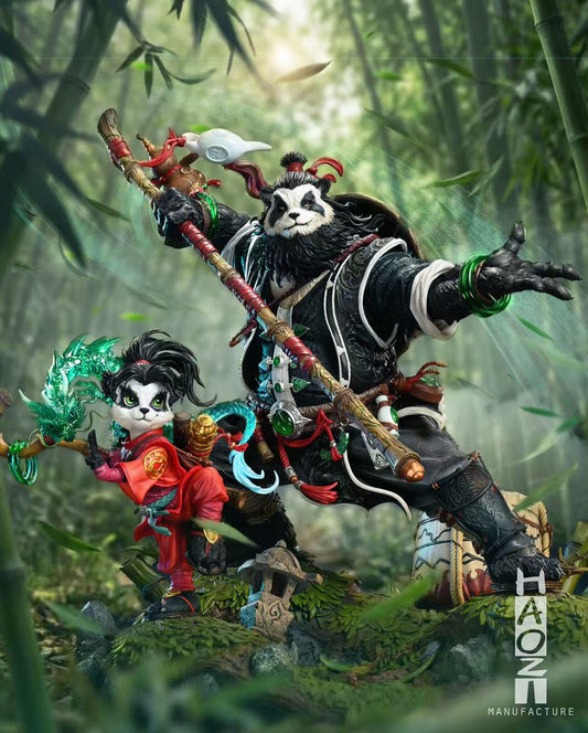 [Pre-Order] HAOZI Studio - Statue - Pandaren Chen & LiLi