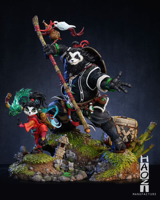 [Pre-Order] HAOZI Studio - Statue - Pandaren Chen & LiLi