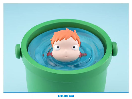 [Pre-Order Closed] CHIKARA Studio  - Statue - Ponyo on the Cliff - 1:1 Ponyo Bucket
