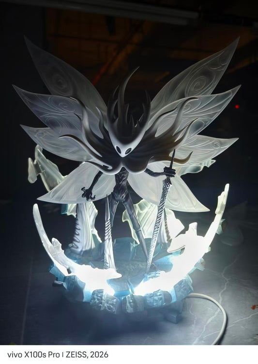 [Warehouse in Stock] 27abyss Studio - Statue - Hollow Knight - Pure Vessel B Monarch Wings version