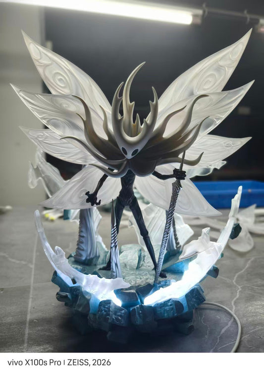[Warehouse in Stock] 27abyss Studio - Statue - Hollow Knight - Pure Vessel B Monarch Wings version
