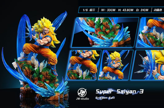[Pre-Order] JW Studio - Statue - Goku Super Saiyan 3 Kamehameha Dragon Ball