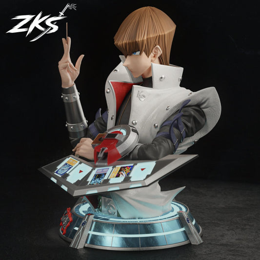 [Pre-Order] ZENKAI Studio - Statue - Yu-Gi-Oh! - Seto Kaiba Bust with LED