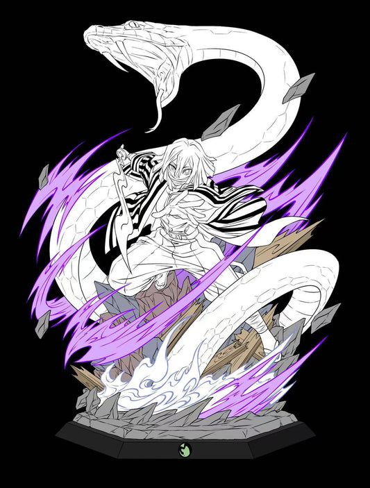 [Pre-Order] Sakura Studio - Statue - Demon Slayer - Serpent Hashira Iguro Obanai