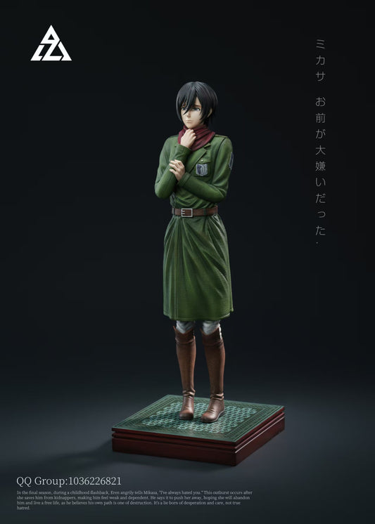 [Pre-Order] AZ Studio - Statue - Attack On Titan - Mikasa Ackerman