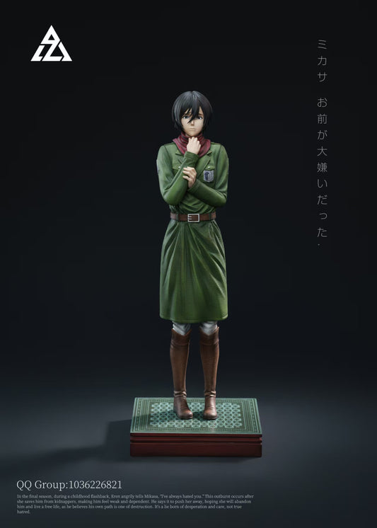 [Pre-Order] AZ Studio - Statue - Attack On Titan - Mikasa Ackerman