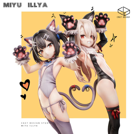 [Pre-Order] Cast Design - Statue - Miyu & Illya Fate Series