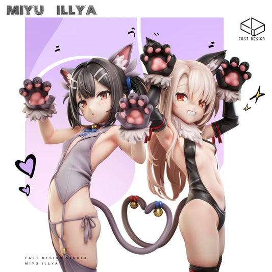 [Pre-Order] Cast Design - Statue - Miyu & Illya Fate Series