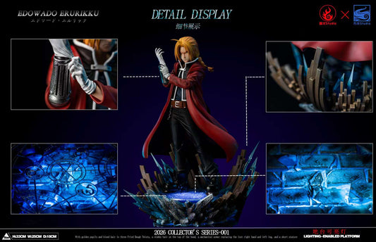 [Pre-Order] Yuan Huo Studio × Fang Shui Studio - Statue - Edward Elric Fullmetal Alchemist
