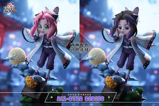 [Pre-Order Closed] GULUGULU Studio - Statue - Anya Cosplay Demon Slayer Shinobu Kochou Spy x Family