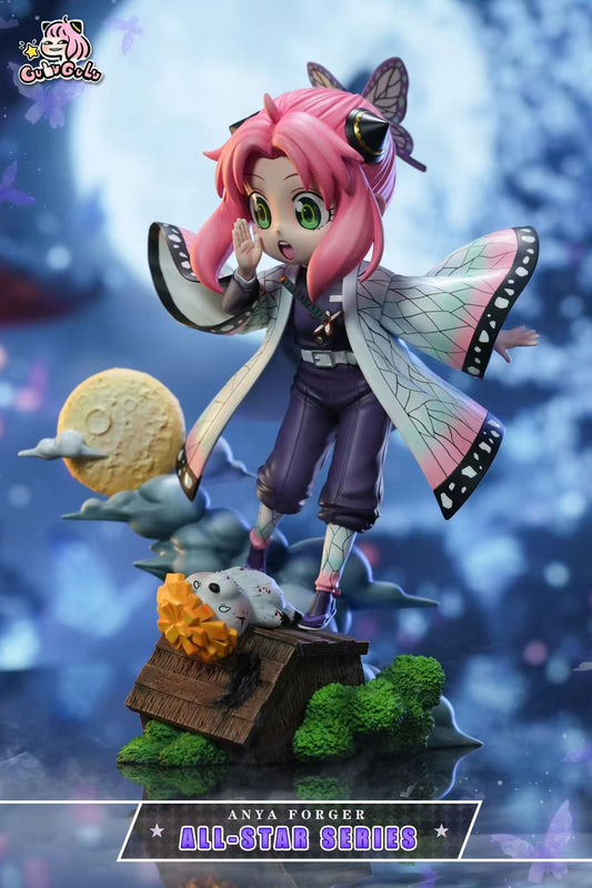 [Pre-Order Closed] GULUGULU Studio - Statue - Anya Cosplay Demon Slayer Shinobu Kochou Spy x Family