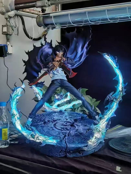 [Pre-Order] More Fun Studio X Monkey D. Studio - Statue - Sung Jin Woo with LED Solo Leveling