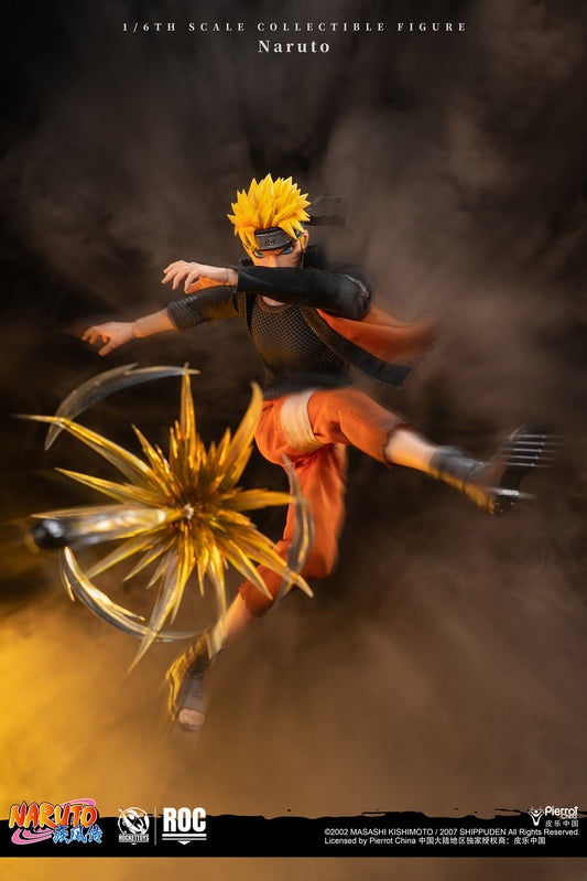 [Pre-Order] ROCKETTOYS Studio - Action Figure - Naruto Shippuden Naruto Uzumaki Sage Mode Ver. X Battle Damage Ver. 1/6 Action Figure (Licensed)