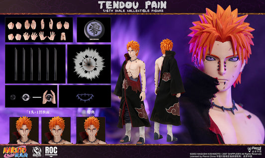[Pre-Order] ROCKETTOYS Studio - Action Figure - Naruto Shippuden Tendo Pain 1/6 Action Figure ROC-013 (Licensed)