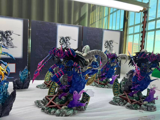 [Warehouse in Stock] Wasp Studio - Statue - Yu-Gi-Oh! - Dark Paladin & Dark Magician of Chaos