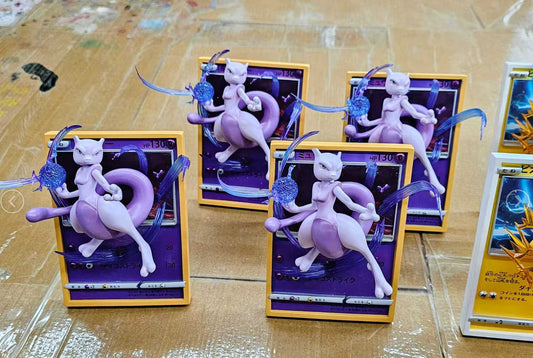 [Warehouse in Stock] GEISHA Studio - Statue - Pokémon Card #6 Mewtwo Attack