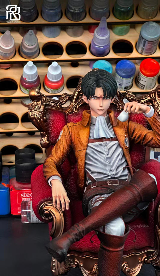 [Pre-Order] ReBorn Studio - Statue - Levi Ackerman Drinking Tea Attack on Titan