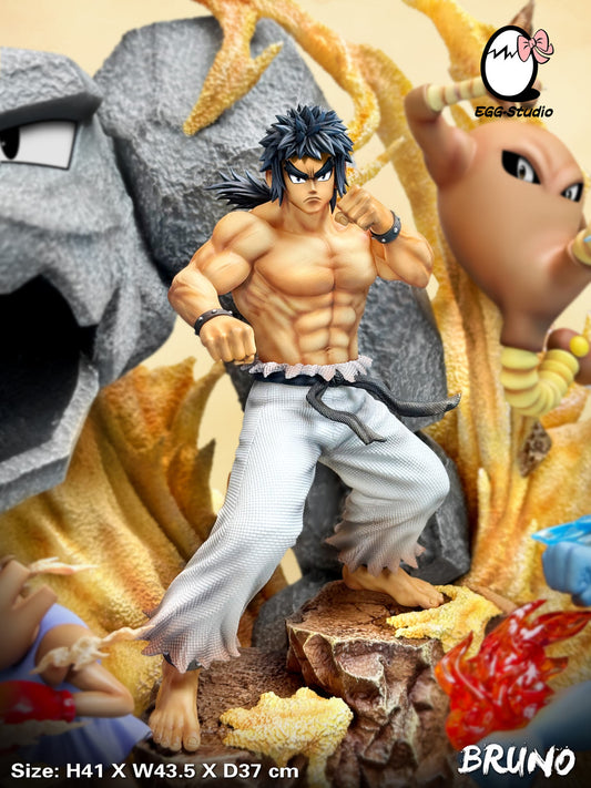 [Pre-Order] EGG Studio - Statue - Elite Four Bruno & Fighting Pokémon Pokémon
