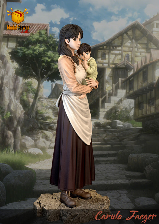 [Pre-Order] Model Power Studio - Statue - Carla Jaeger X Eren Jaeger Attack on Titan