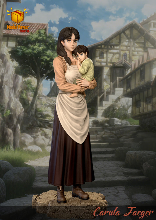 [Pre-Order] Model Power Studio - Statue - Carla Jaeger X Eren Jaeger Attack on Titan