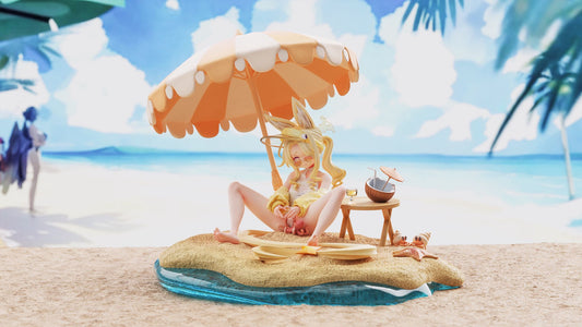 [Pre-Order Closed] Ju Zi Miao Studio (Haruhi) - Statue - Yurizono Seia Swimsuit Blue Archive