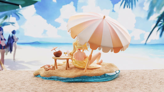 [Pre-Order Closed] Ju Zi Miao Studio (Haruhi) - Statue - Yurizono Seia Swimsuit Blue Archive