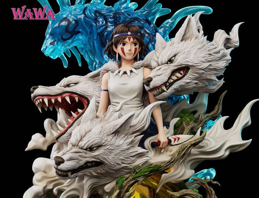 [Pre-Order] WAWA Studio - Statue - Princess Mononoke with LED